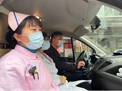上門接送車服務(wù)！臥龍婦幼不變的承諾