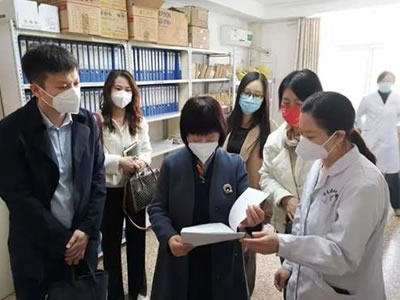 省衛(wèi)健委專家蒞臨臥龍區(qū)對出生醫(yī)學(xué)證明管理工作進(jìn)行現(xiàn)場調(diào)研質(zhì)控